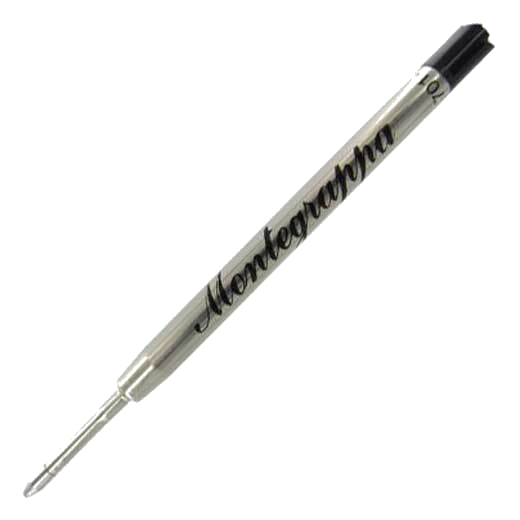 Montegrappa Black Ballpoint Refill - medium nib.