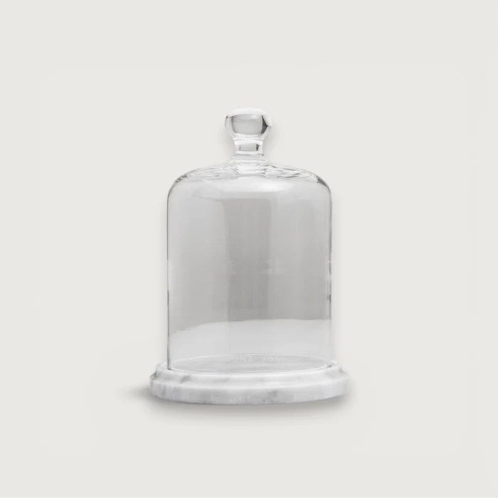 Mr Voss Marble Plate & Cloche Set