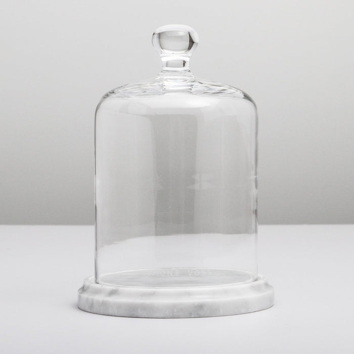 Mr Voss Marble Plate & Cloche Set