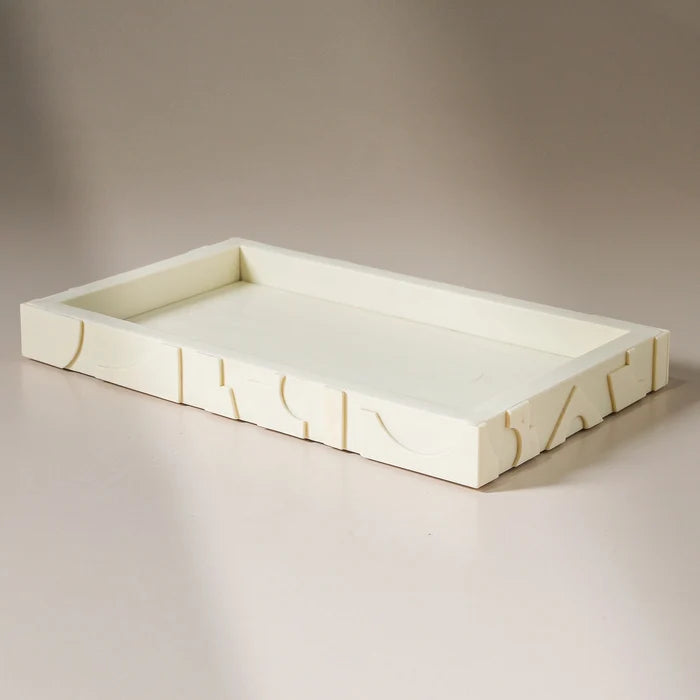 Muse Resin Tray - Few and Far - Decorative Trays