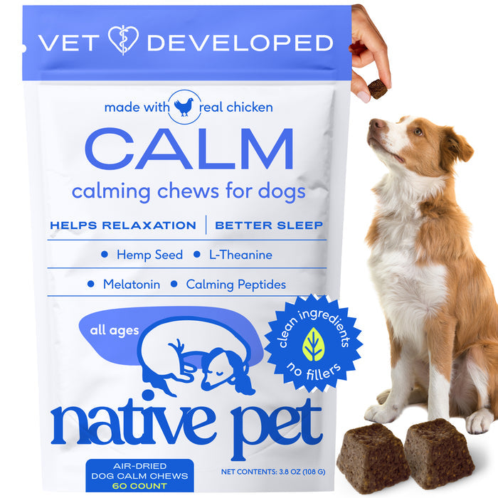 Native Pet Chewable Calming Supplements for Dogs, 60 ct.