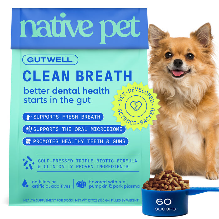 Native Pet Gutwell Clean Breath 12.7 oz