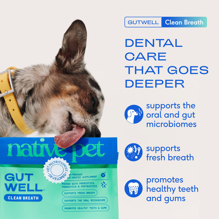 Native Pet Gutwell Clean Breath 12.7 oz
