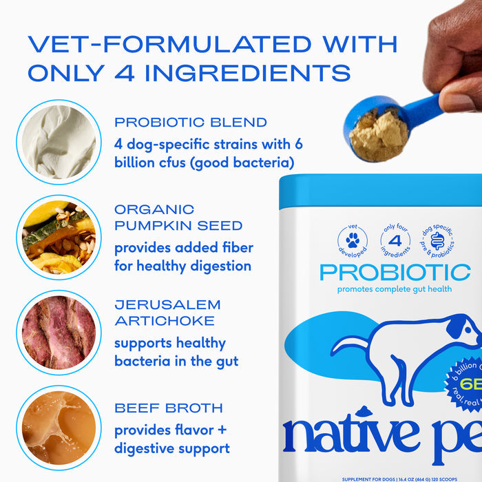 Native Pet Probiotic 8.2oz