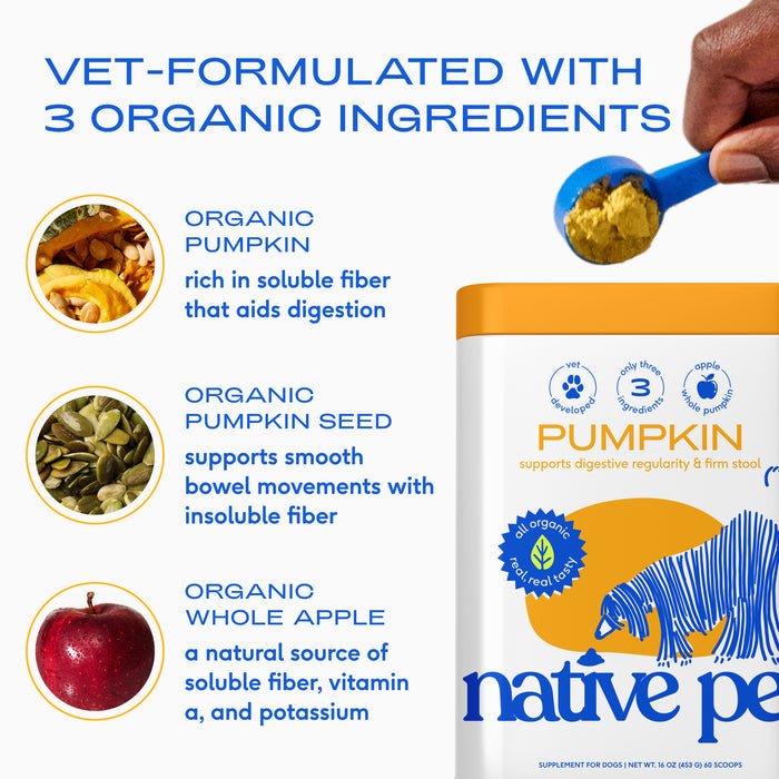 Native Pet Pumpkin 8 oz