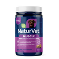 NaturVet Muscle Targeted Care Hip & Joint Supplement for Dogs, Bacon and Chicken Flavor, 60 Count