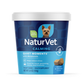 NaturVet Quiet Moments Calming Supplement for Dogs, Bacon and Chicken Flavor, 70 Count
