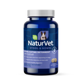 NaturVet Stool Eating Deterrent Stool & Bowel Supplement for Dogs, Hickory Smoked Bacon Flavor, 60 Chewable Tablets