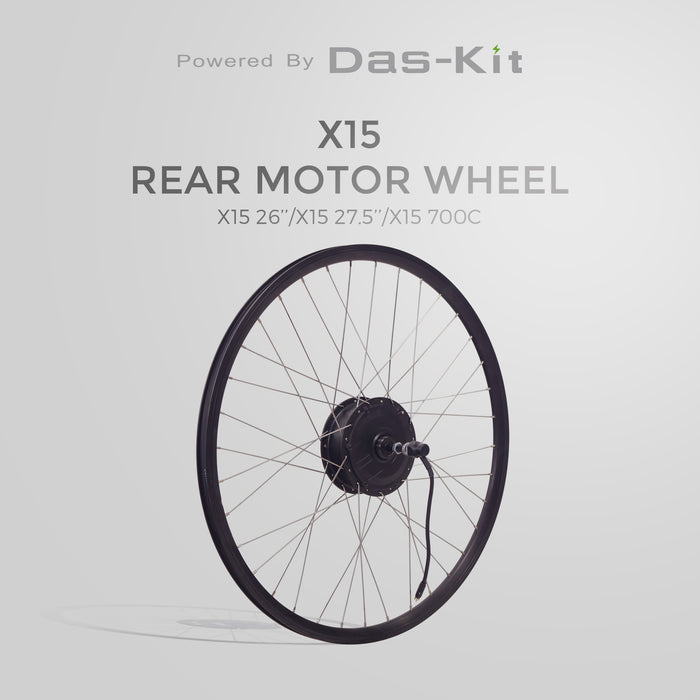 NCM M3/T3s/Milano Plus/Miami Rear Motor Wheel - X15