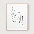 Nude Figure Raw 80x100
