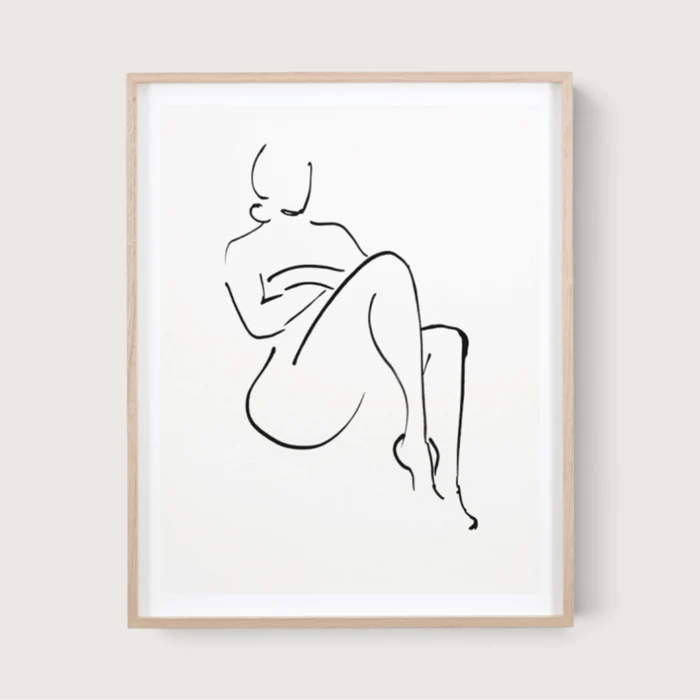Nude Figure Raw 80x100
