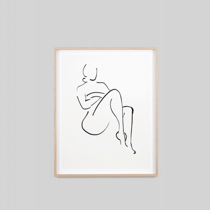 Nude Figure Raw 80x100 - Few and Far - Art