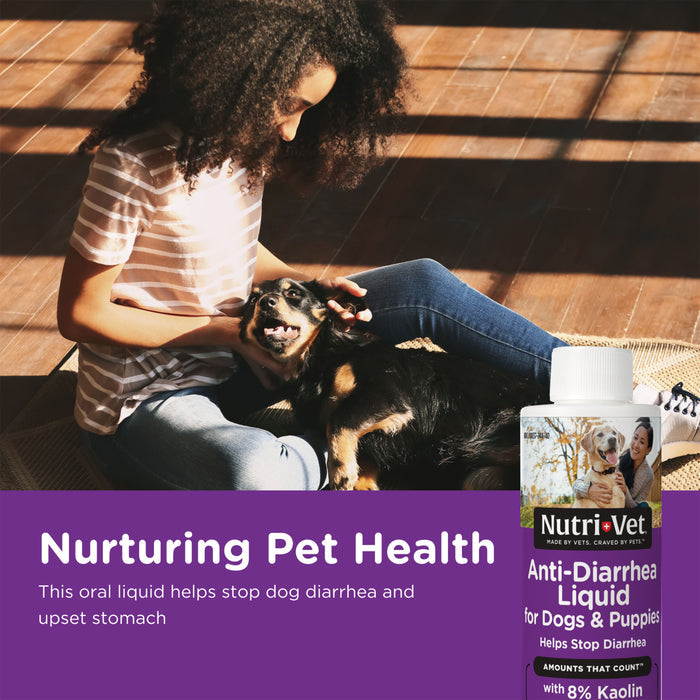 Nutri-Vet Anti-Diarrhea Liquid for Dogs, 4 oz