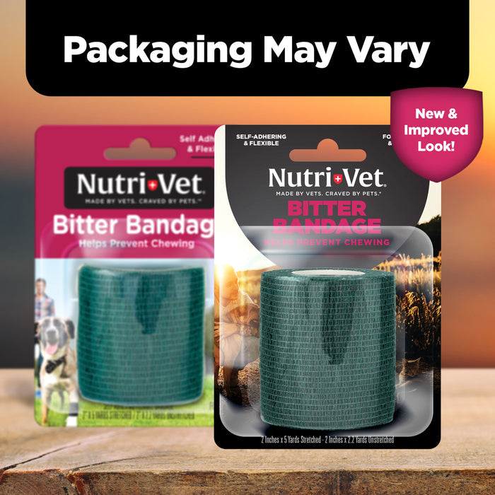 Nutri-Vet Bitter Bandage for Dogs and Cats, 2 inches