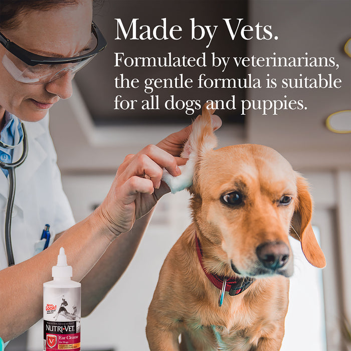Nutri-Vet Ear Cleanse Liquid 8 Ounce