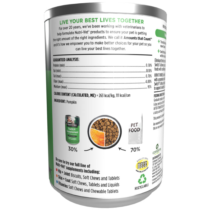 Nutri-Vet Food Switch Supplement Can 15oz