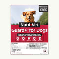 Nutri-Vet Guard+ for Dogs - Flea & Tick Prevention Treatment for Dogs 45-88 Lbs., 3 pack