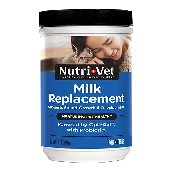 Nutri-Vet Kitten Milk Replacer, 12 oz