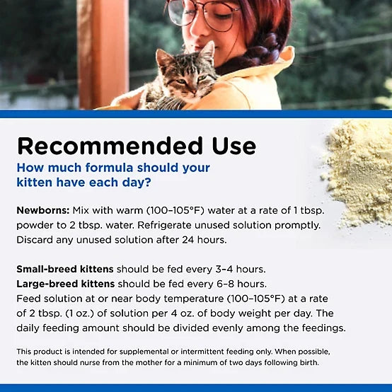 Nutri-Vet Kitten Milk Replacer, 12 oz