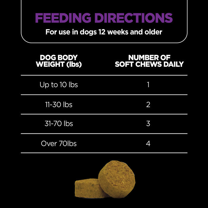 Nutri-Vet Pre and Probiotic Soft Chews for Dogs, 120 Soft Chews