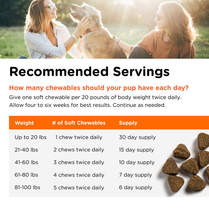 Nutri-Vet Shed Defense Soft Chews for Dogs, 60 Soft Chews
