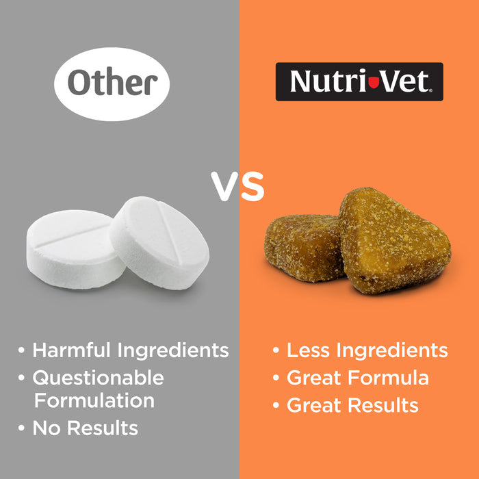Nutri-Vet Shed Defense Soft Chews for Dogs, 60 Soft Chews