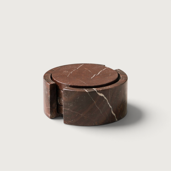 Odite Coasters (Set Of 4) - Rosso Levento