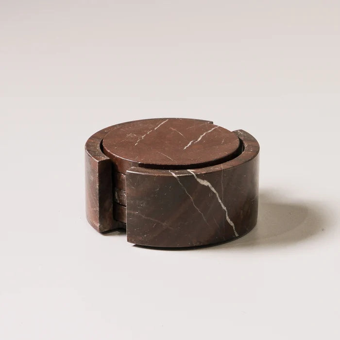 Odite Coasters (Set Of 4) - Rosso Levento