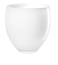 OLIVEIRA VĀZE H19CM, D18.5CM, BALTA