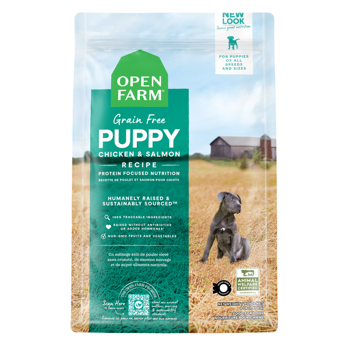 Open Farm Chicken & Salmon Grain-Free Puppy Kibble