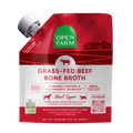 Open Farm Grass-Fed Beef Bone Broth for Dogs & Cats 12oz
