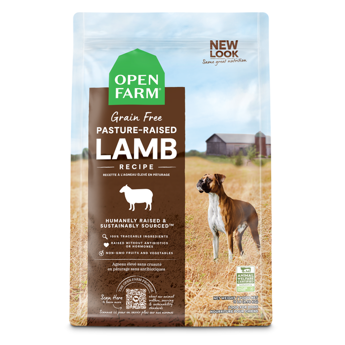 Open Farm Pasture-Raised Lamb Grain-Free Dog Kibble
