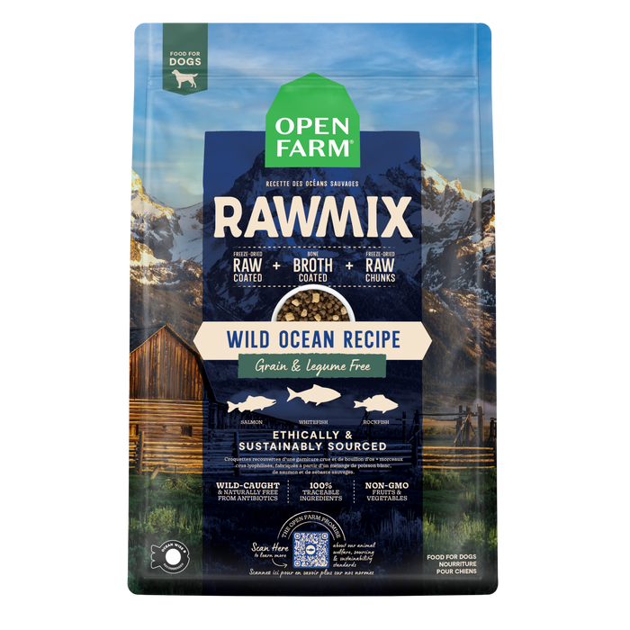 Open Farm RawMix Wild Ocean Grain-Free Dog Kibble