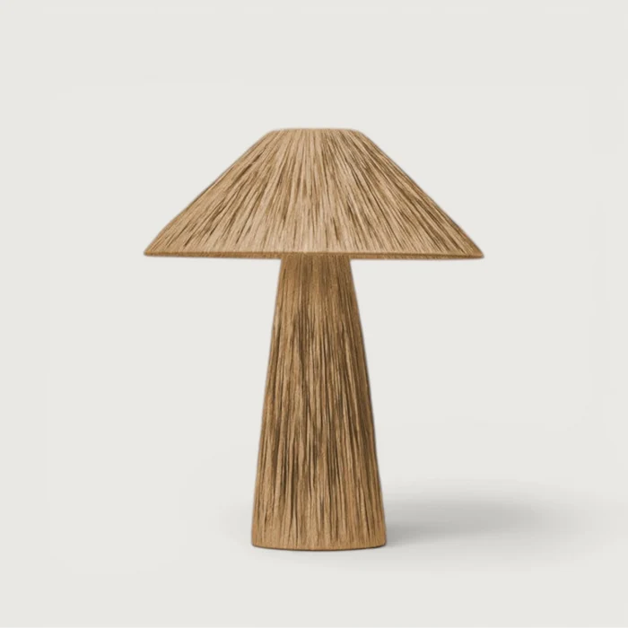 Ourea Raffia Table Lamp Natural