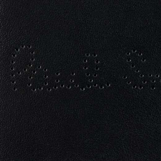 paul smith black logo recipt holder logo