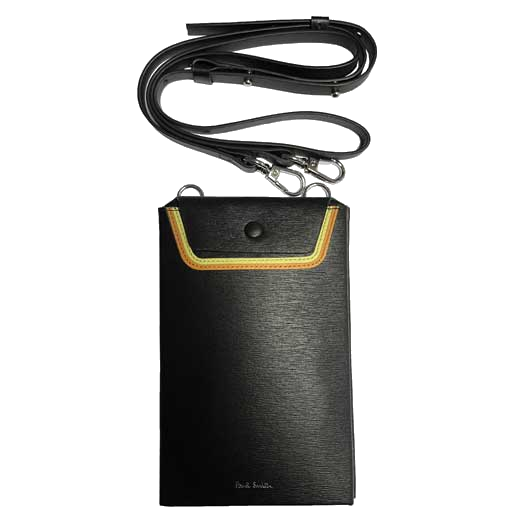paul smith black leather