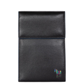 This Paul Smith Black Zebra Logo Neck Pouch features a zipped pocket on the rear.