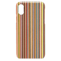 The Classic Stripe Print iPhone X Case Multi by Paul Smith.