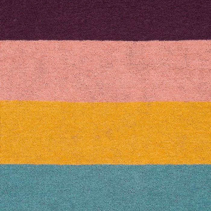The colours in the Paul Smith Cotton ‘Artist Stripe’ Medium Beach Towel.