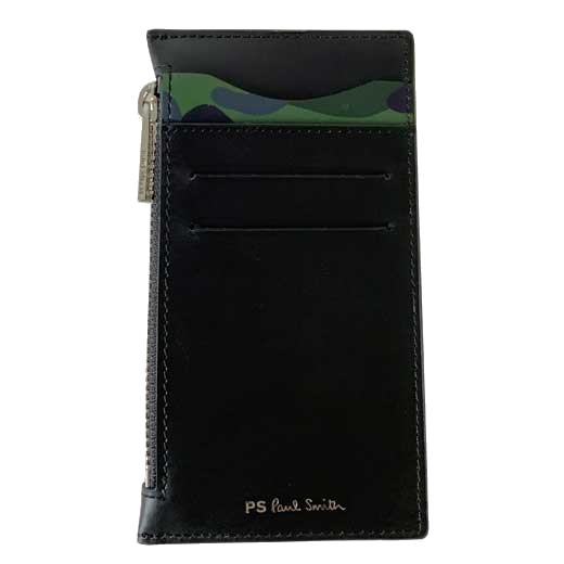 This leather coin purse from Paul Smith comes with space on the back for your credit cards.