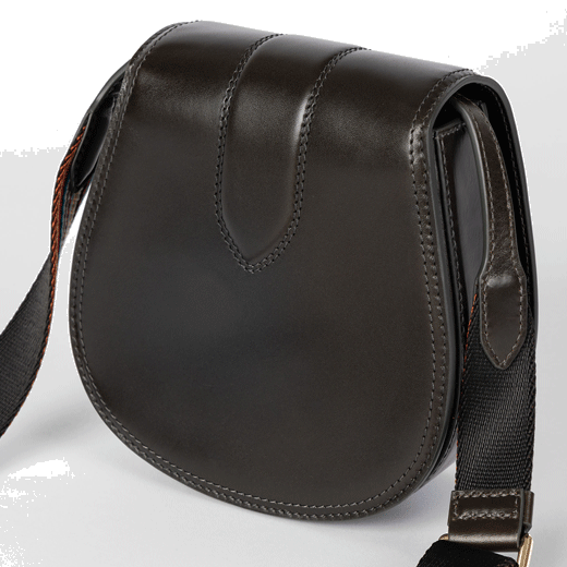 You'll find a spacious interior in this Paul Smith Leather Tear Drop Cross Body Bag.
