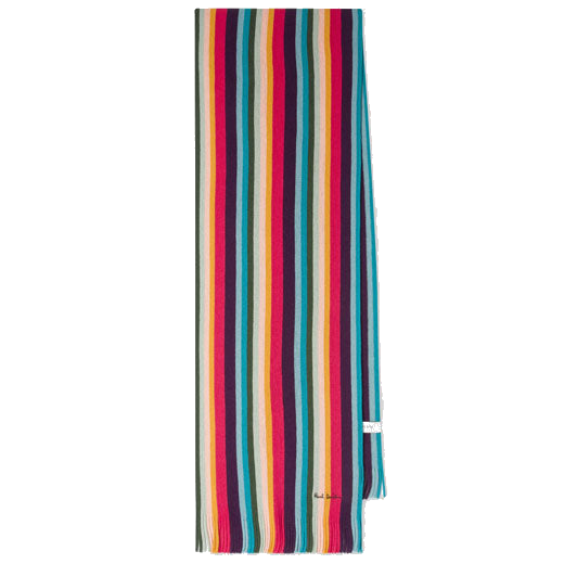 paul smith artist stripe scarf
