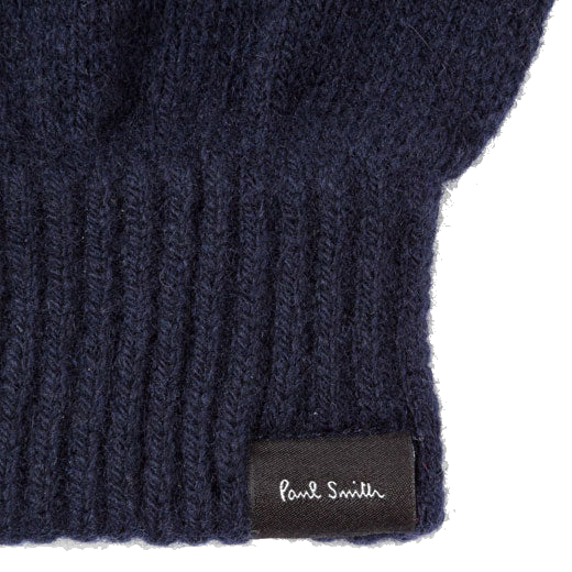 paul smith navy gloves tag