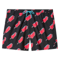 The Paul Smith black ice lolly printed swim shorts.