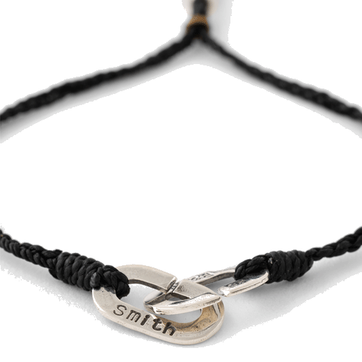 This Men's Black Oval Link Bracelet is by Paul Smith