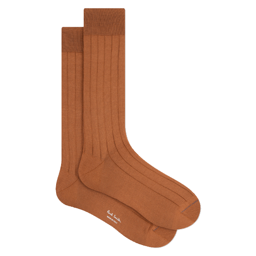 These Men's Cotton Blend Ribbed Socks 3-Pack by Paul Smith are made with a mix of cotton and polyamide.