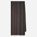 The Men’s Hopsack 'Signature Stripe' Merino Wool Scarf by Paul Smith.