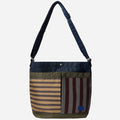 The Paul Smith Multistripe Recycled Nylon Adjustable Tote Bag with Signature Logo Patch by Paul Smith.