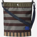 The Paul Smith Recycled Nylon Multistripe Musette Bag with Signature Logo Patch by Paul Smith.