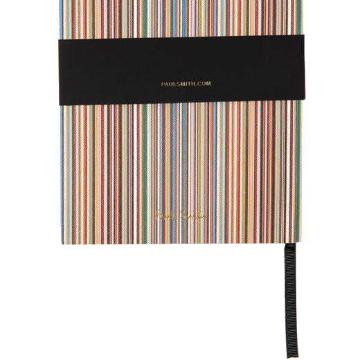This Paul Smith Signature Stripe A5 Lined Notebook was made in China.